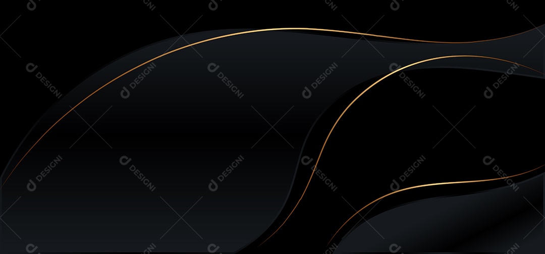 Cenário Preto Realista Ilustração Vetor EPS