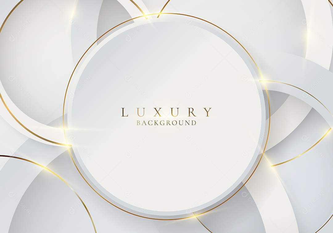 Cenário Realista Background De Luxo Branco Ilustração Vetor EPS