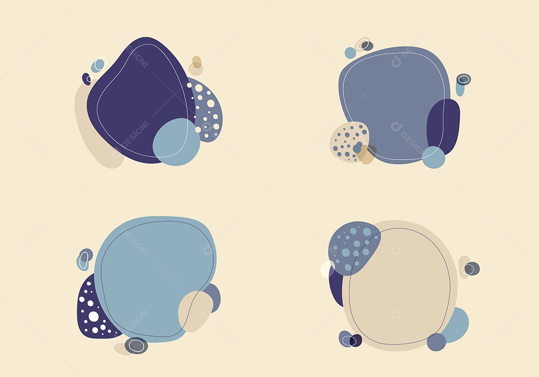 Cenário Abstrata Realista Ilustração Vetor EPS