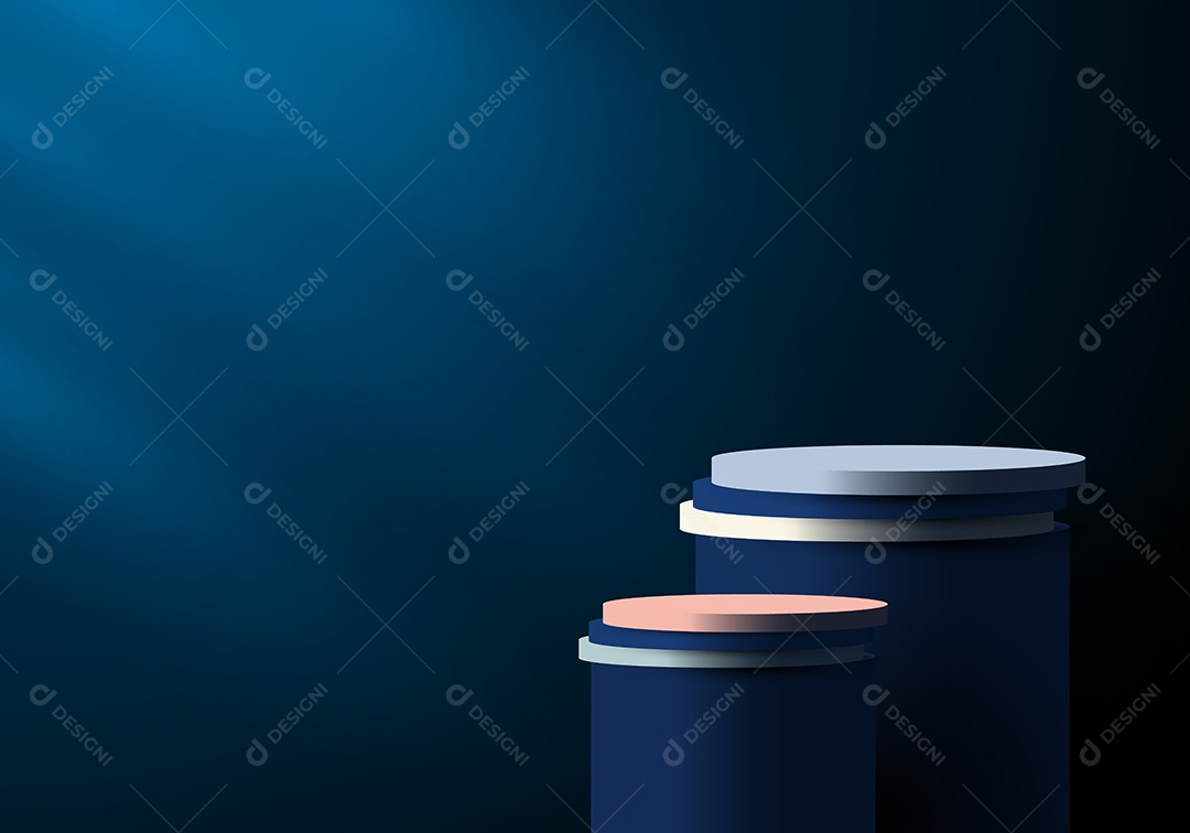 Cenário Realista Ilustração Vetor EPS