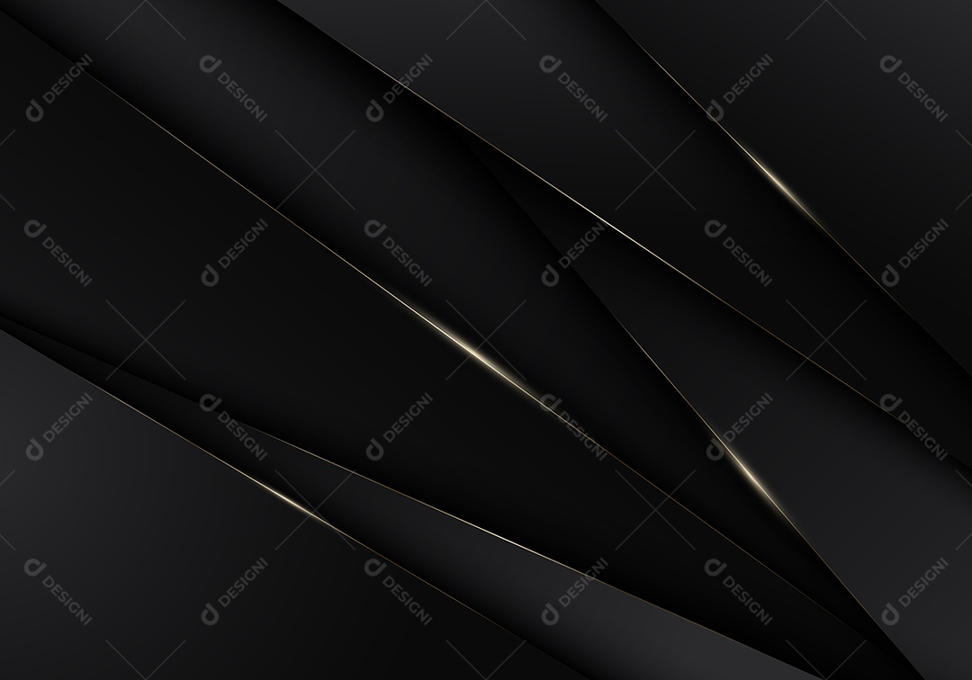 Cenário Preto Realista Ilustração Vetor EPS