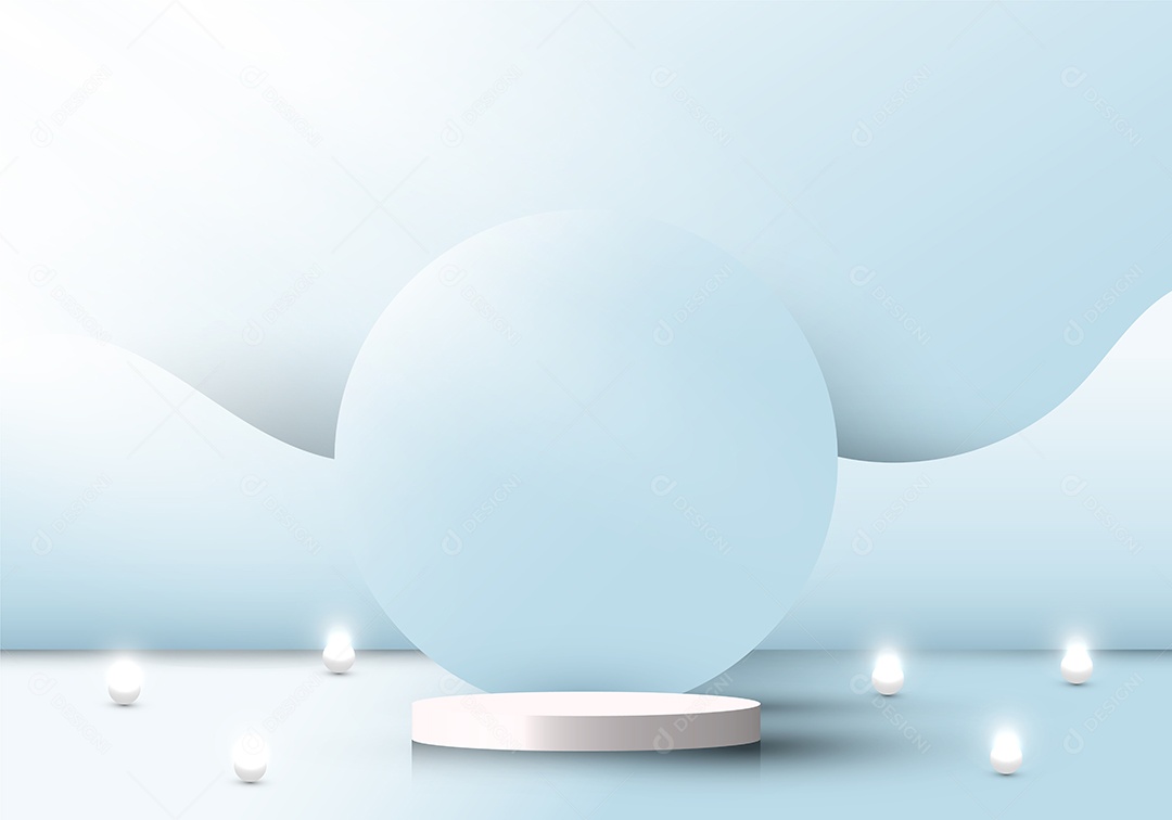 Cenário Realista Ilustração Vetor EPS