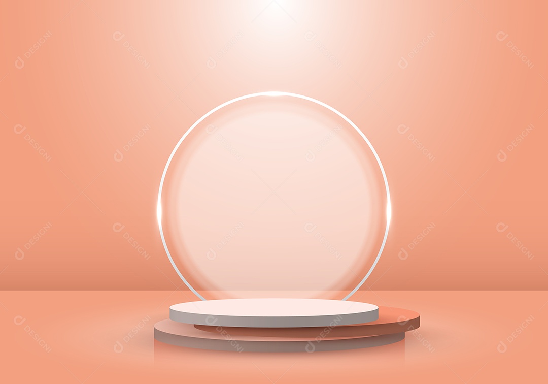 Cenário Realista Ilustração 3D Vetor EPS