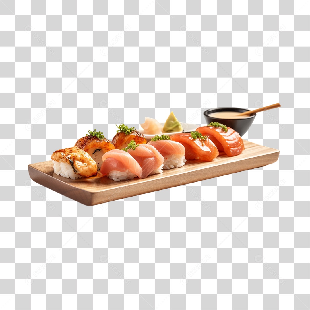 Comida Japonesa PNG Transparente