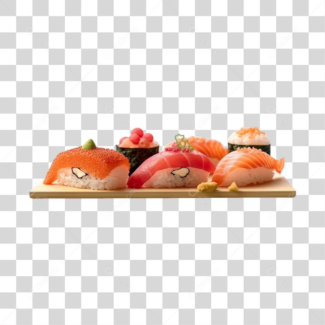 Comida Japonesa PNG Transparente