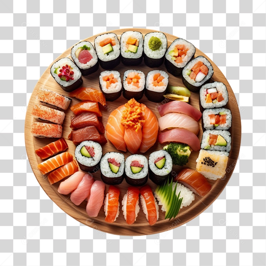 Comida Japonesa PNG Transparente