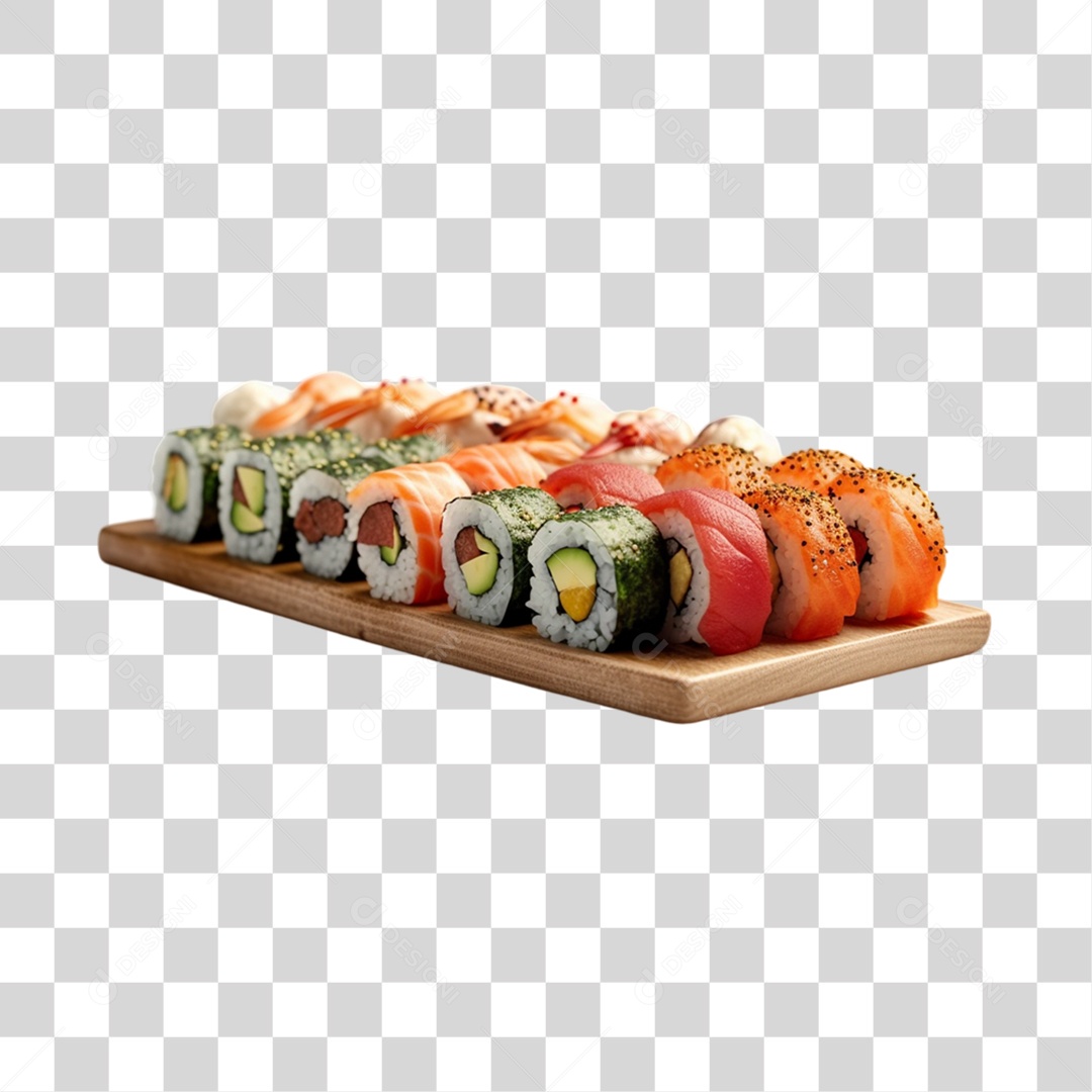 Comida Japonesa PNG Transparente