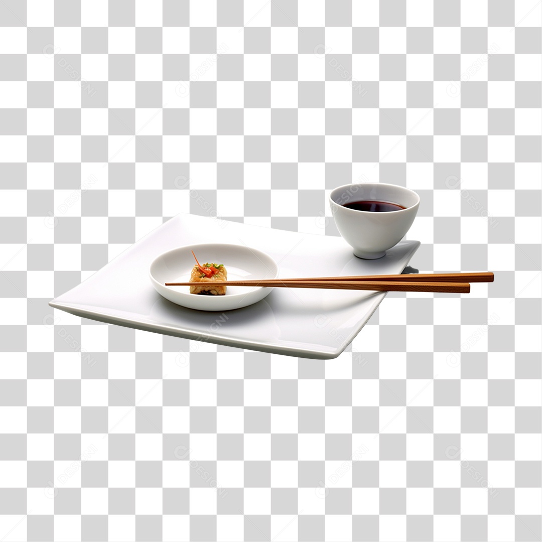 Comida Japonesa PNG Transparente