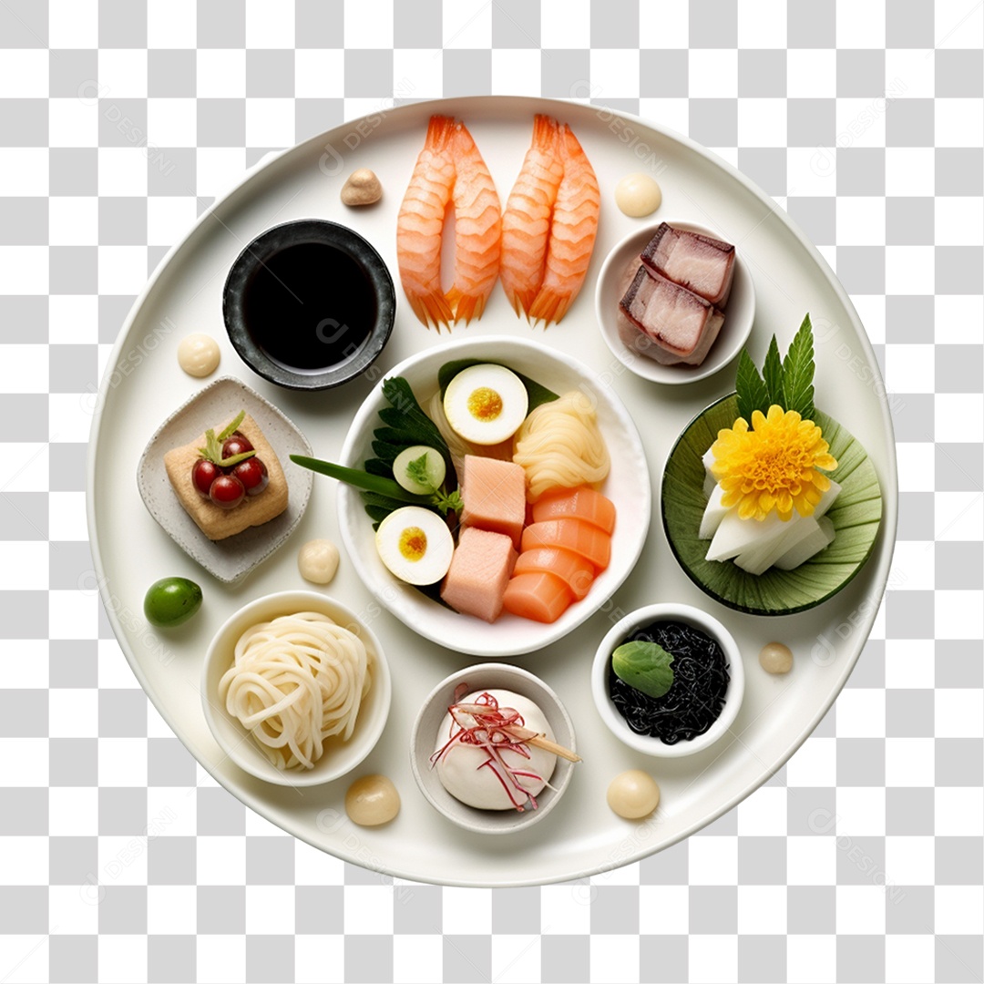 Comida Japonesa PNG Transparente