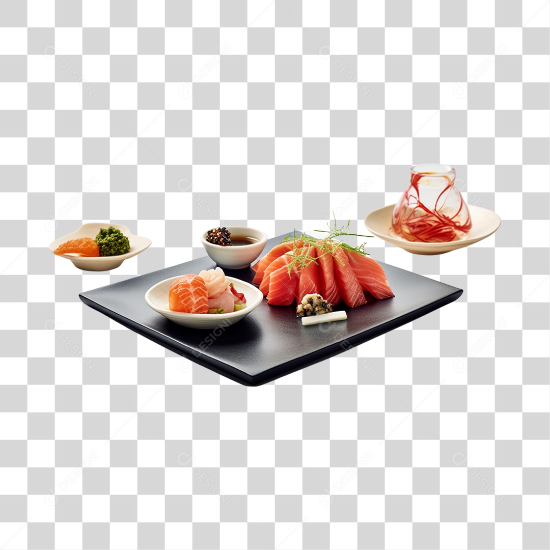 Comida Japonesa PNG Transparente