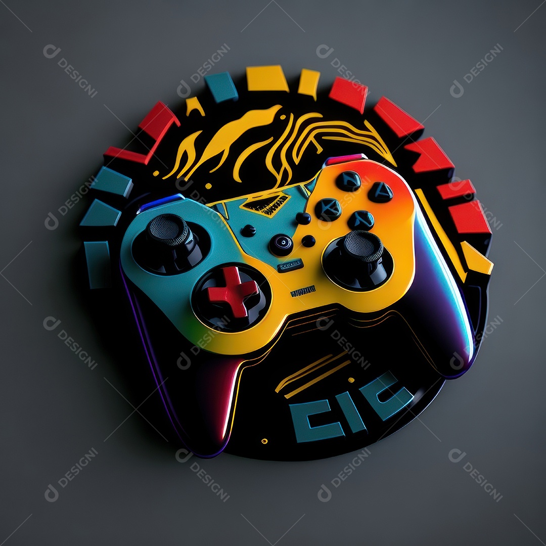 Controle de videogame.