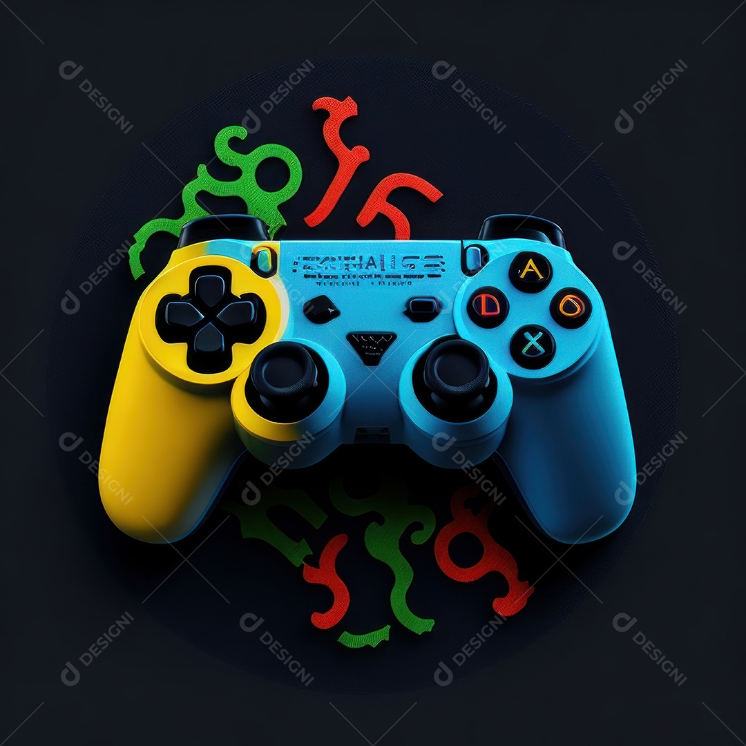 Controle de videogame.