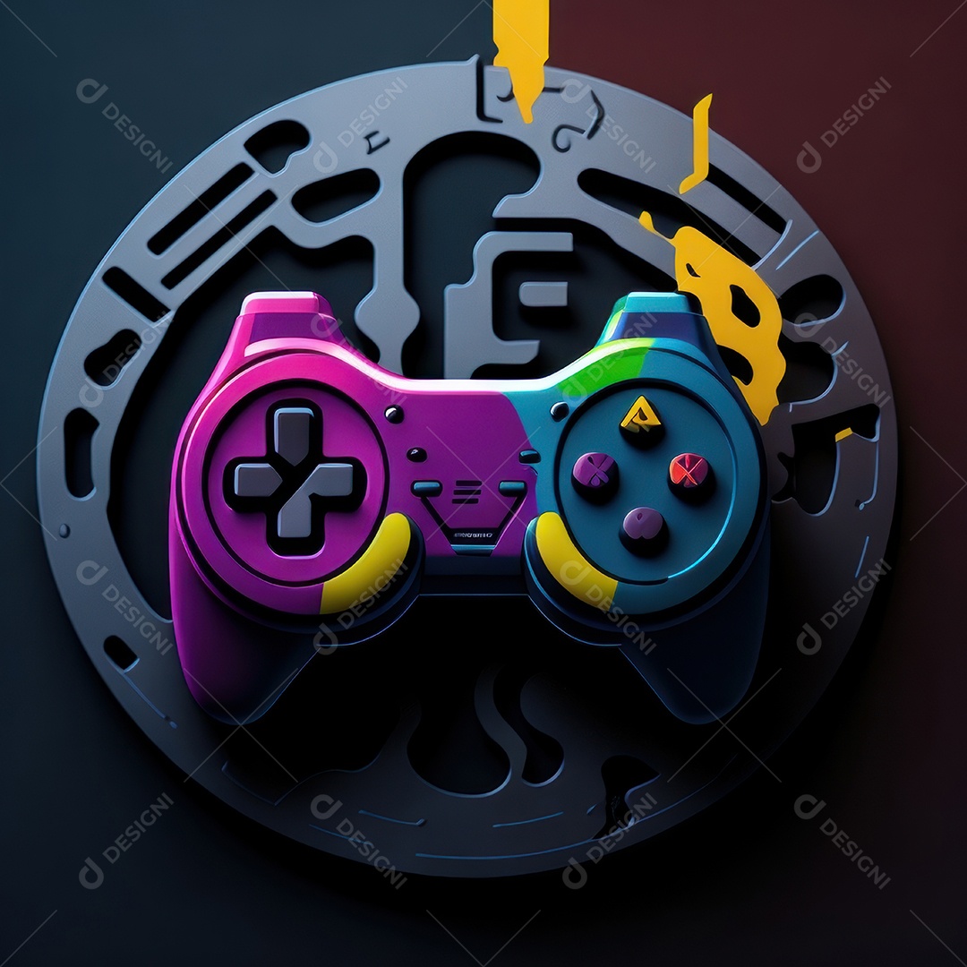 Controle de videogame.