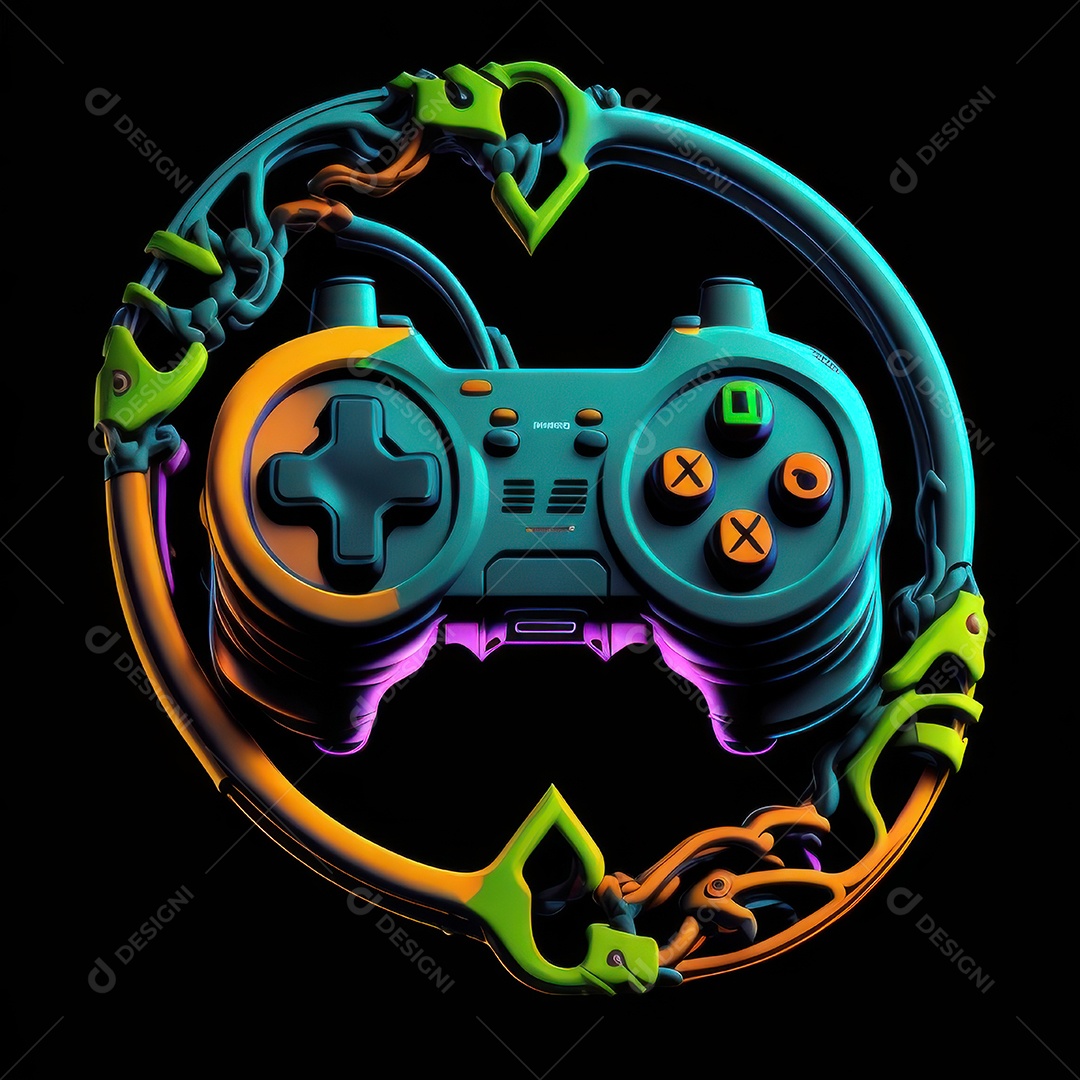 Controle de videogame.