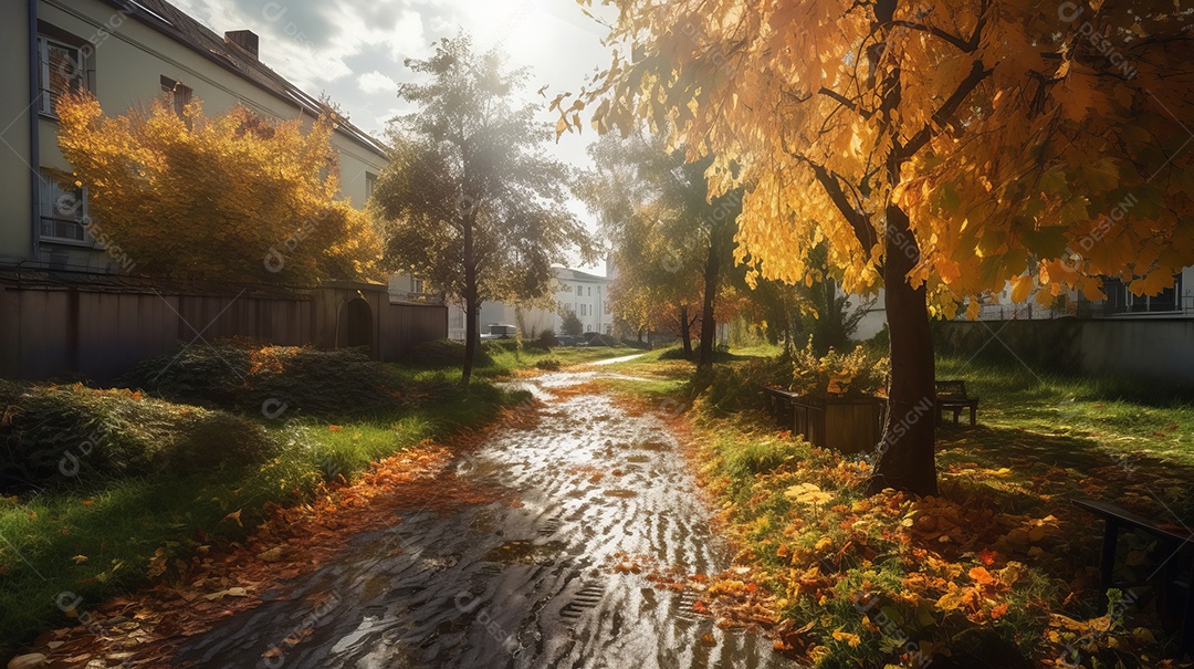 Temporada de outono de 22 de setembro a 21 de dezembro IA generativa.