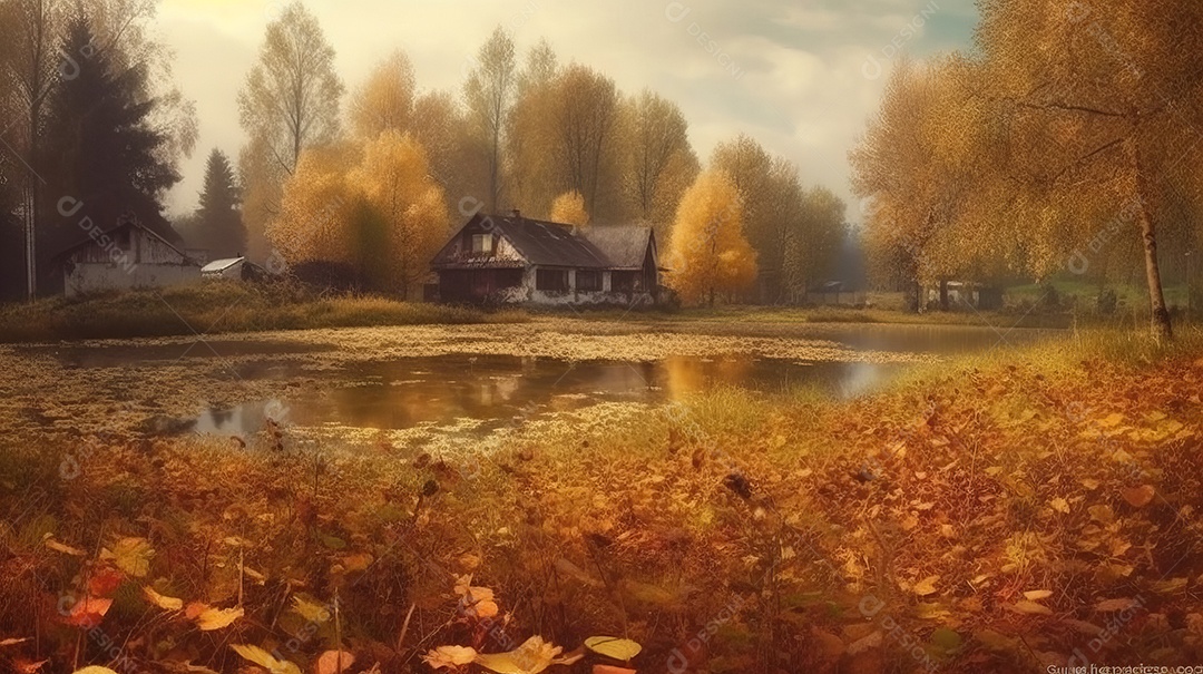 Temporada de outono de 22 de setembro a 21 de dezembro IA generativa.