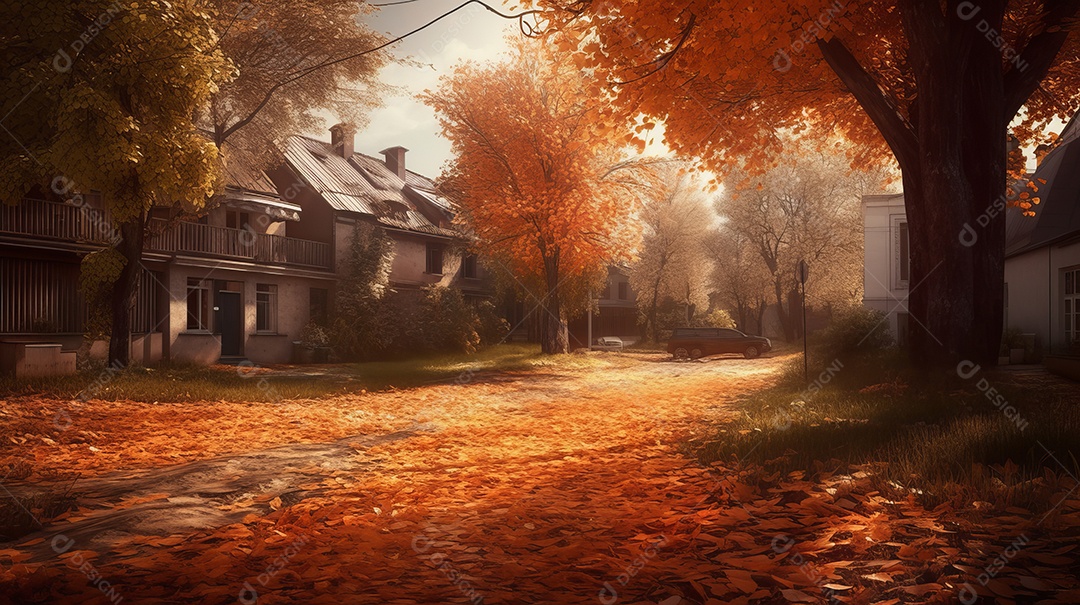 Temporada de outono de 22 de setembro a 21 de dezembro IA generativa.