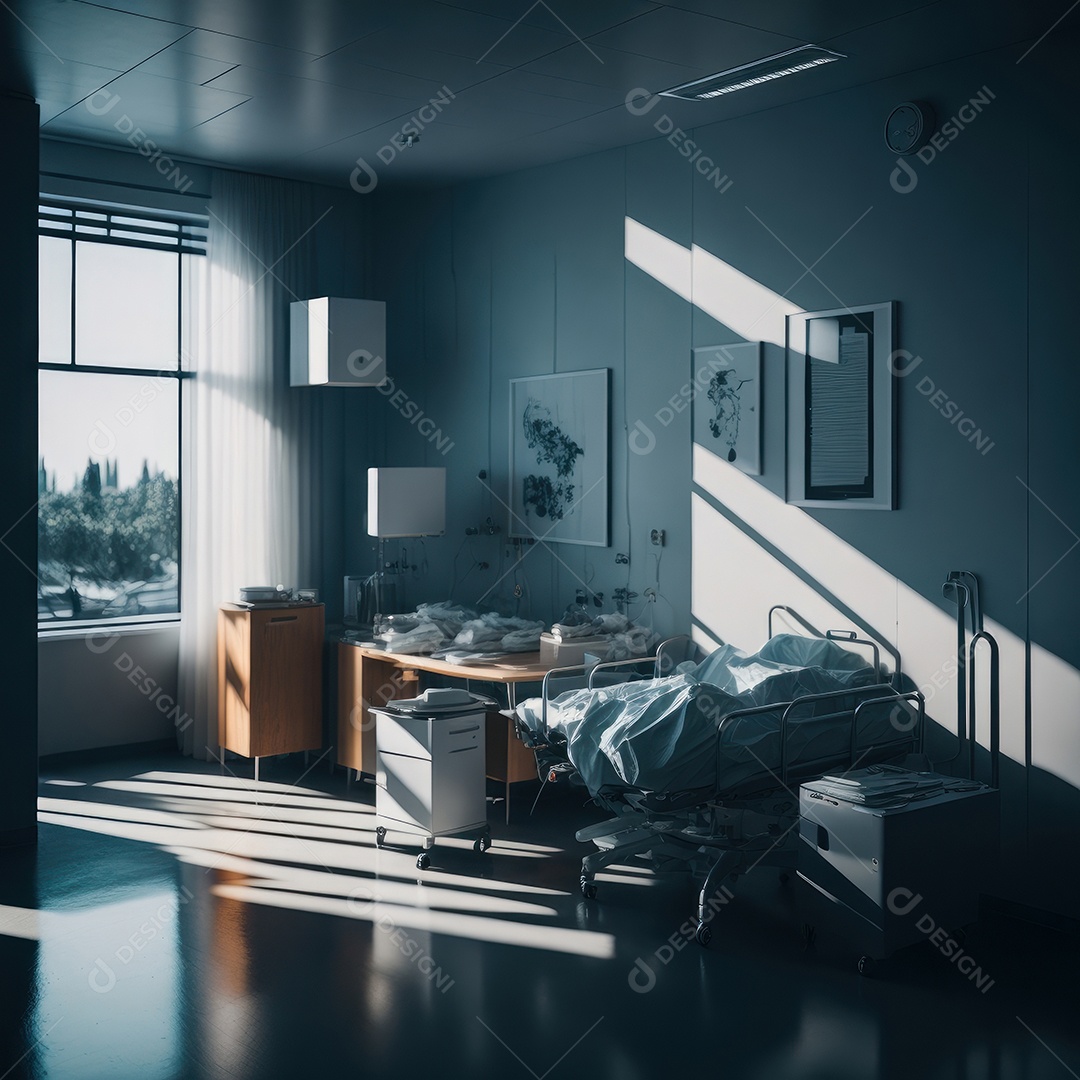 Sala de cirurgia hospitalar.