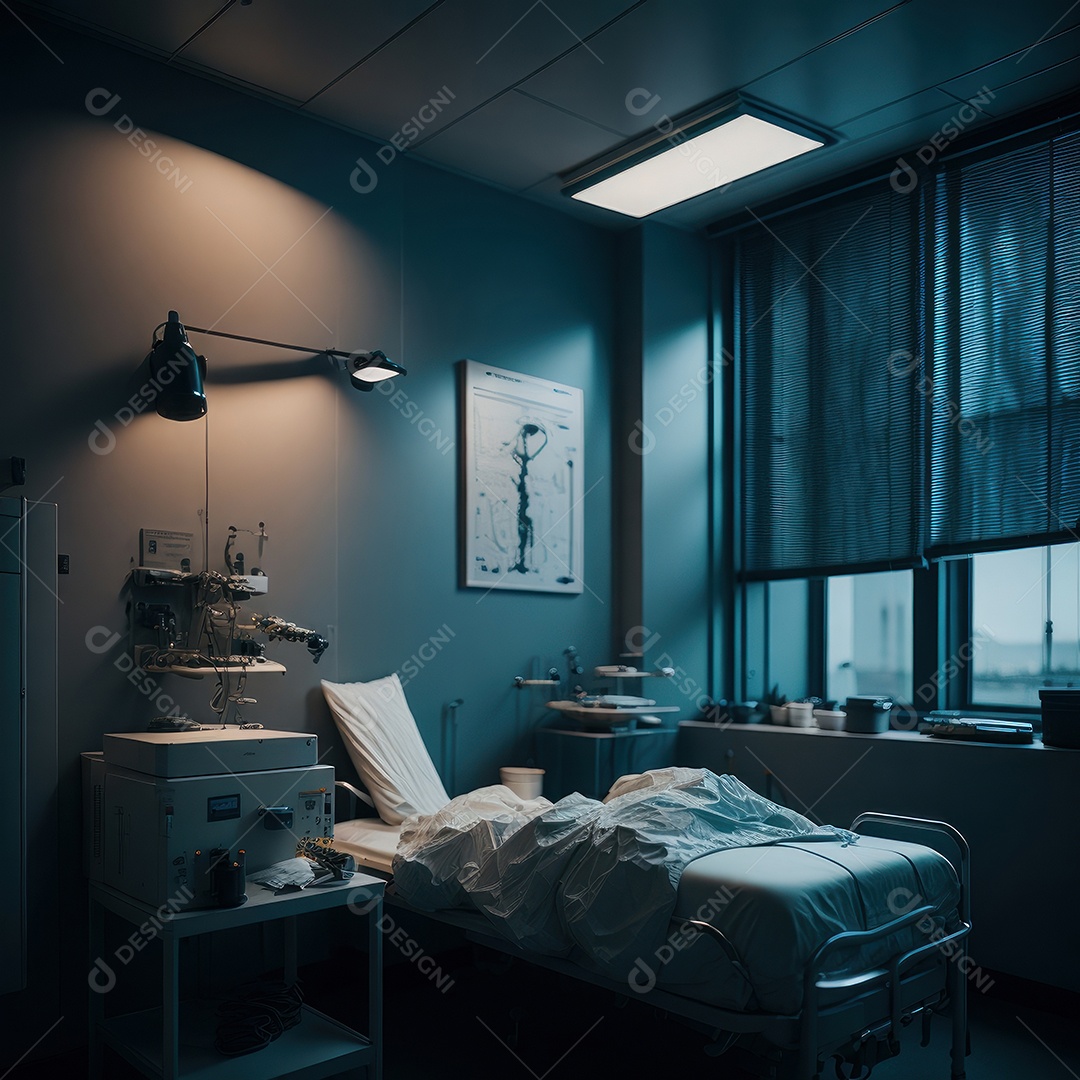 Sala de cirurgia hospitalar.