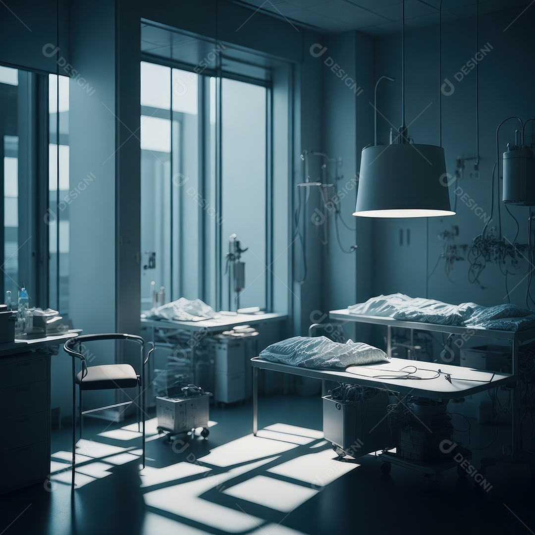 Sala de cirurgia hospitalar.