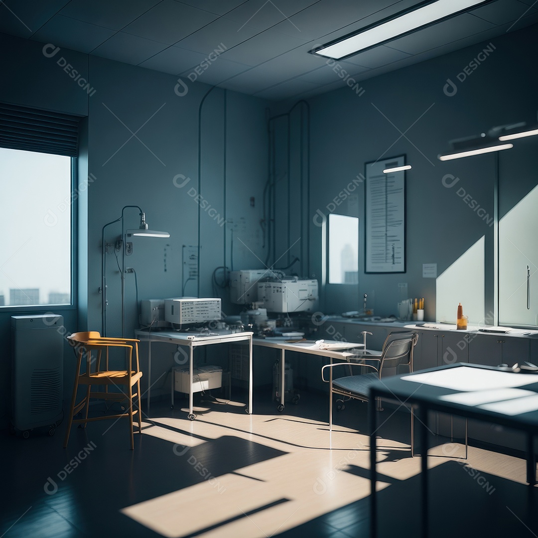 Sala de cirurgia hospitalar.