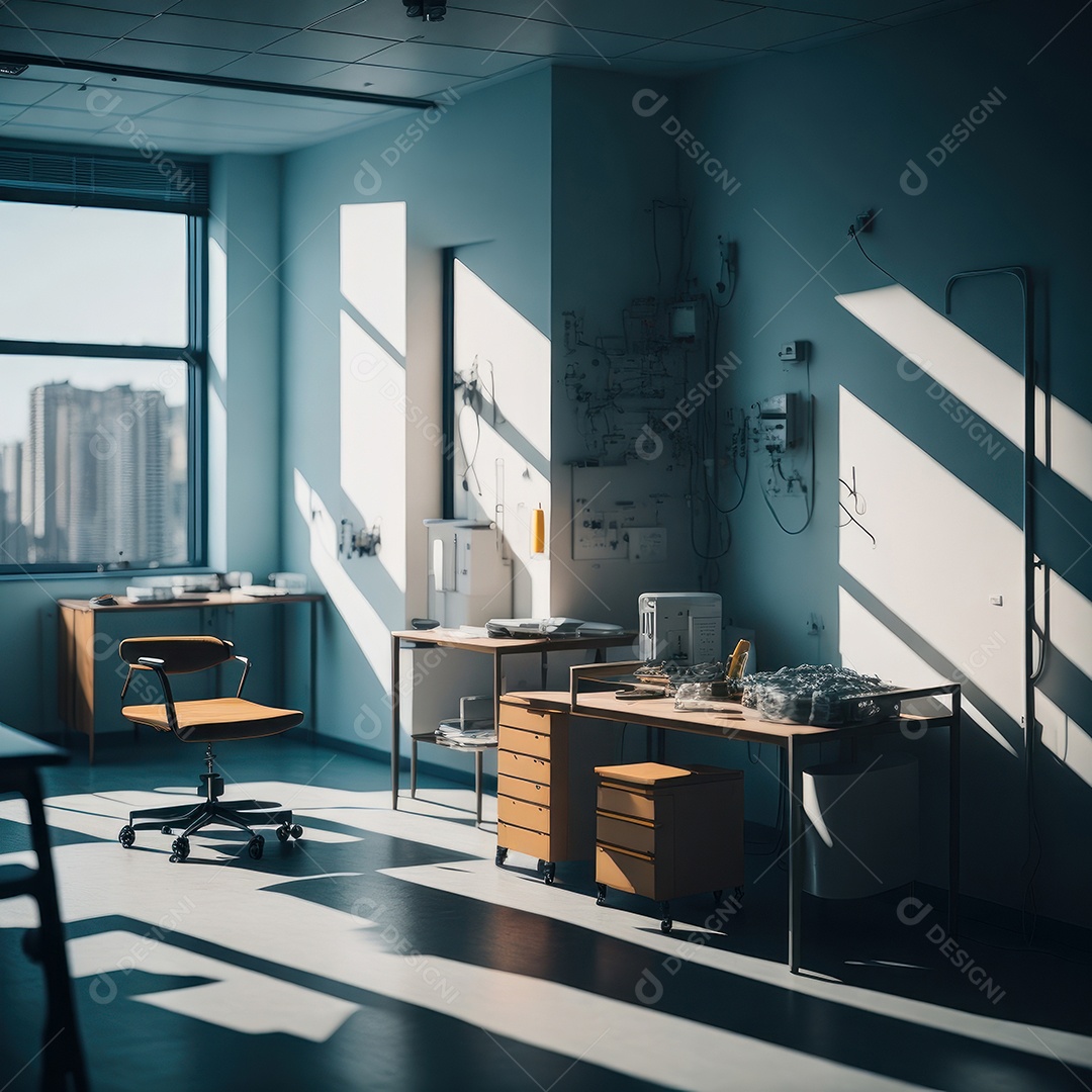 Sala de cirurgia hospitalar.