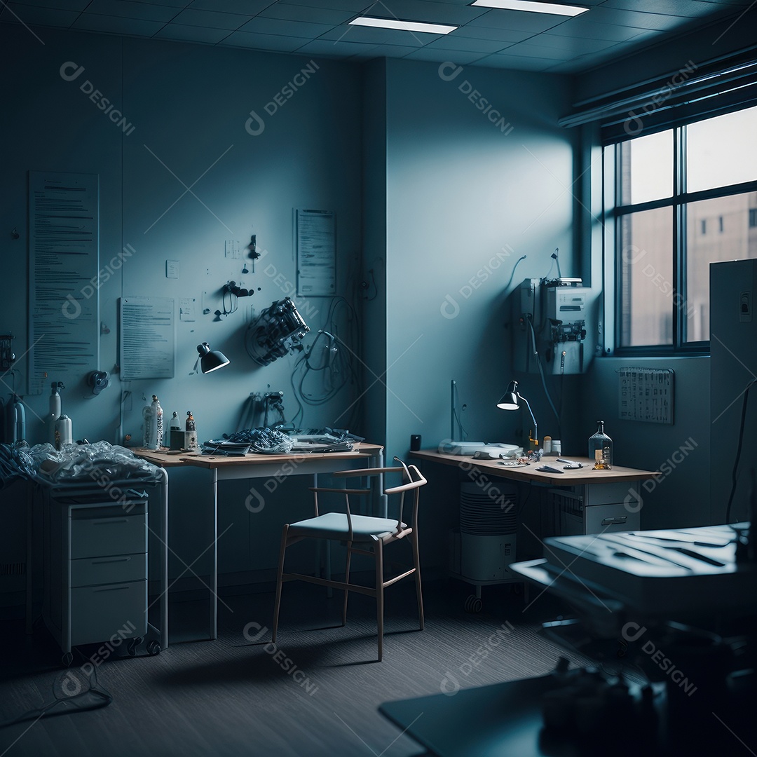 Sala de cirurgia hospitalar.