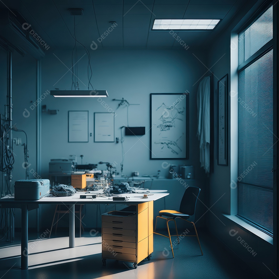 Sala de cirurgia hospitalar.