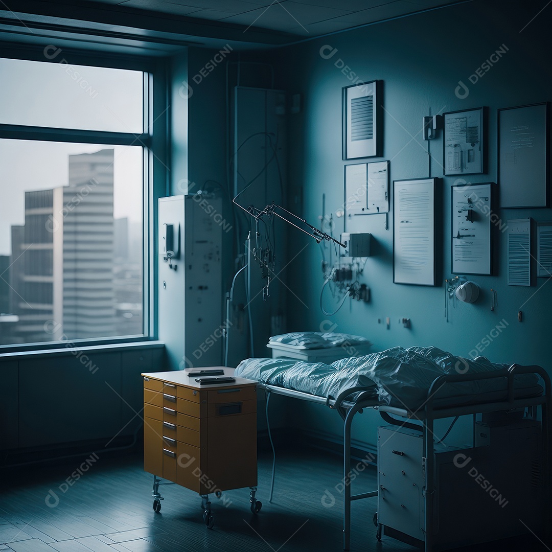 Sala de cirurgia hospitalar.