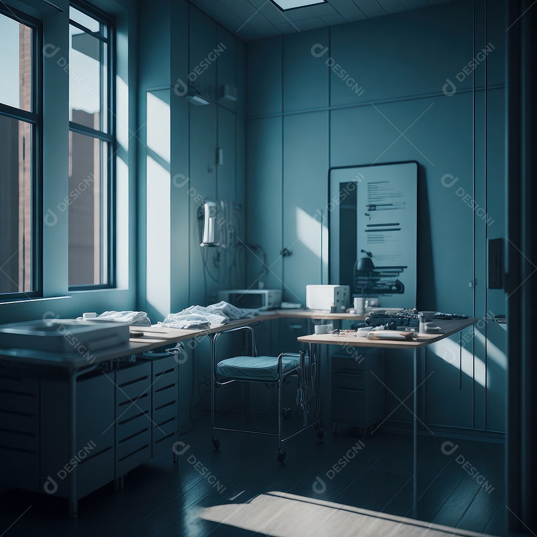Sala de cirurgia hospitalar.
