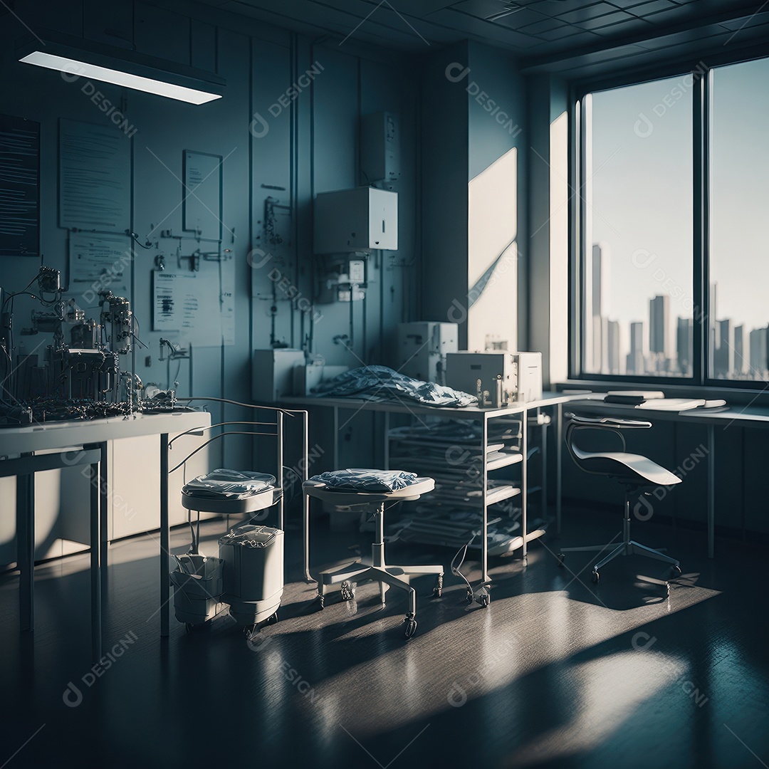 Sala de cirurgia hospitalar.