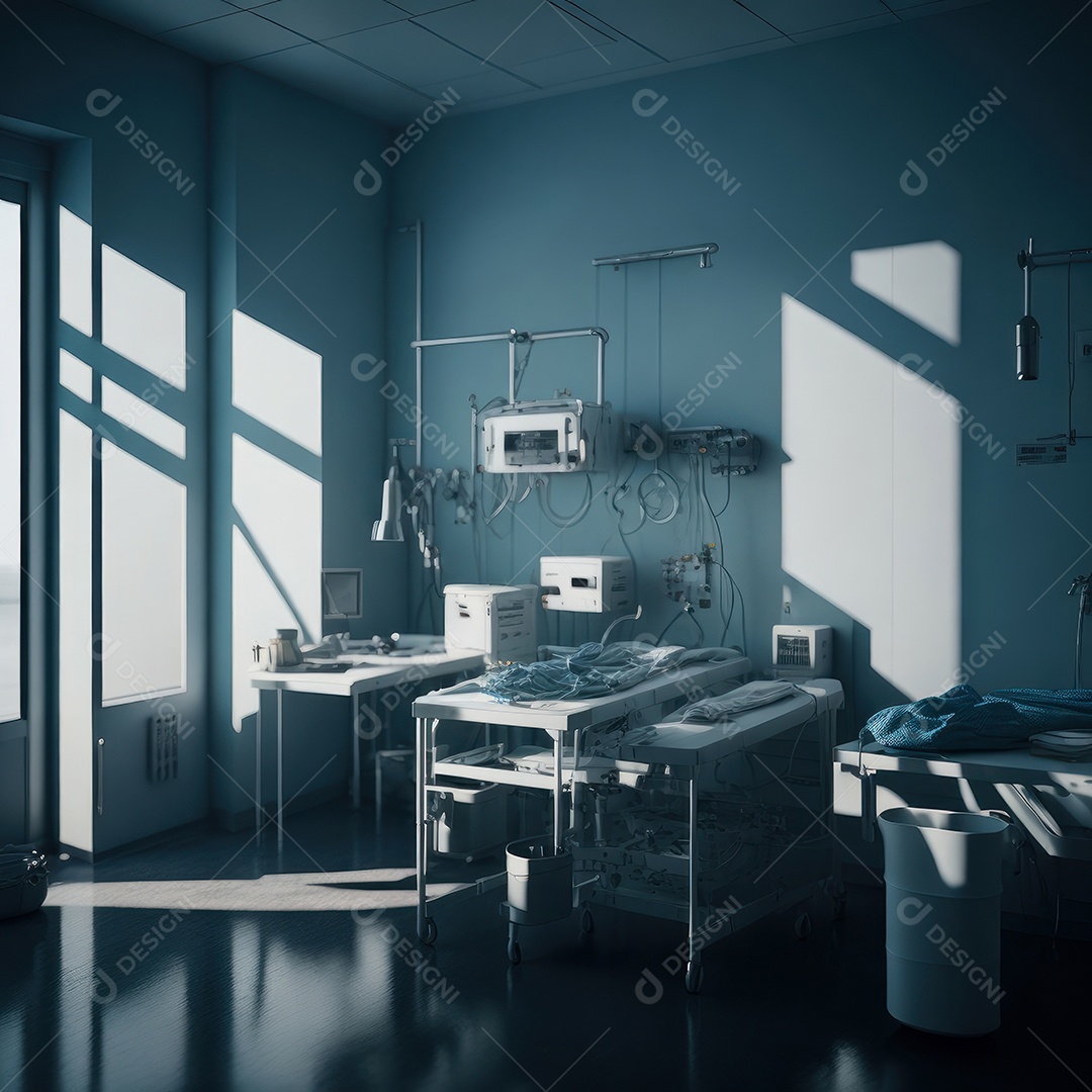 Sala de cirurgia hospitalar.