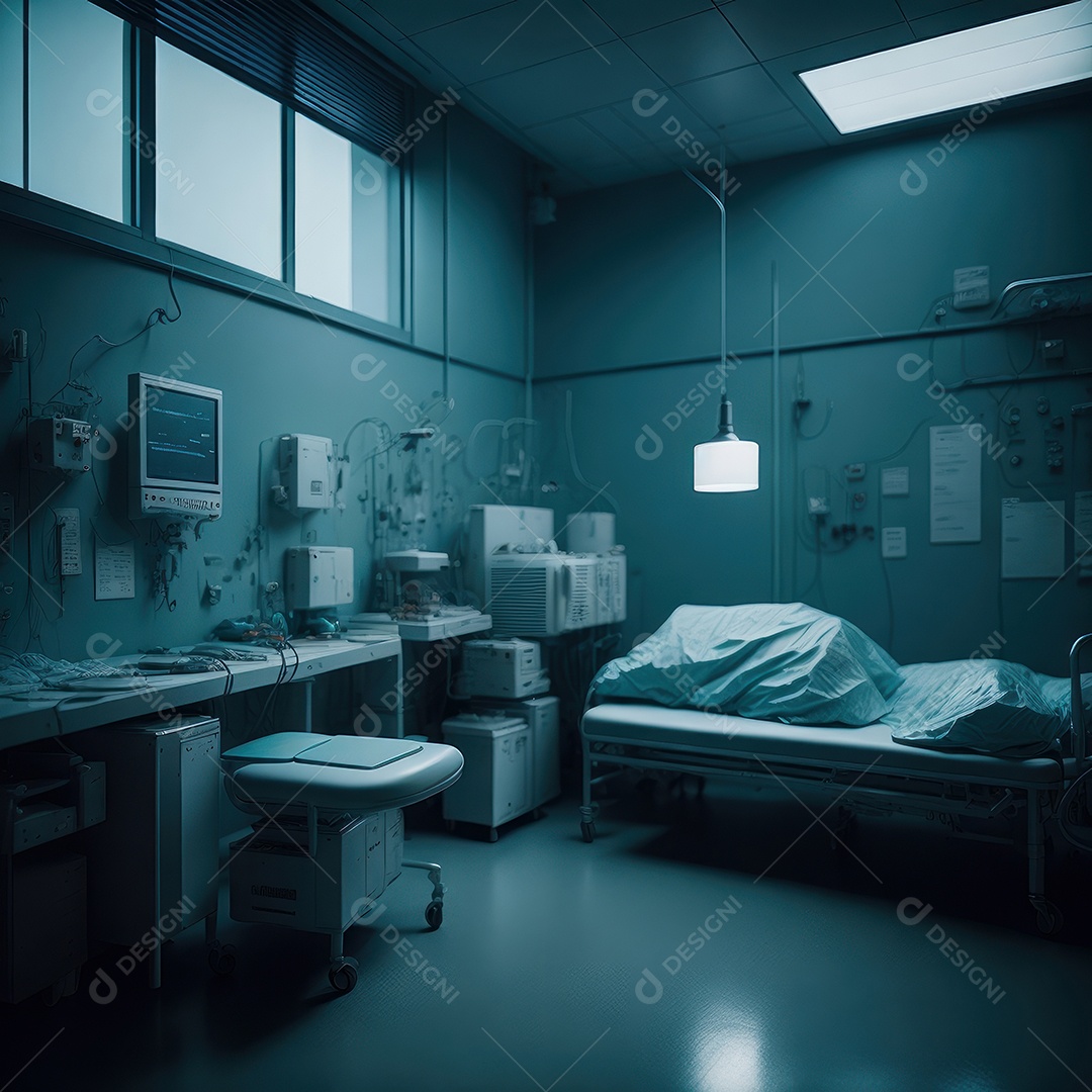 Sala de cirurgia hospitalar.