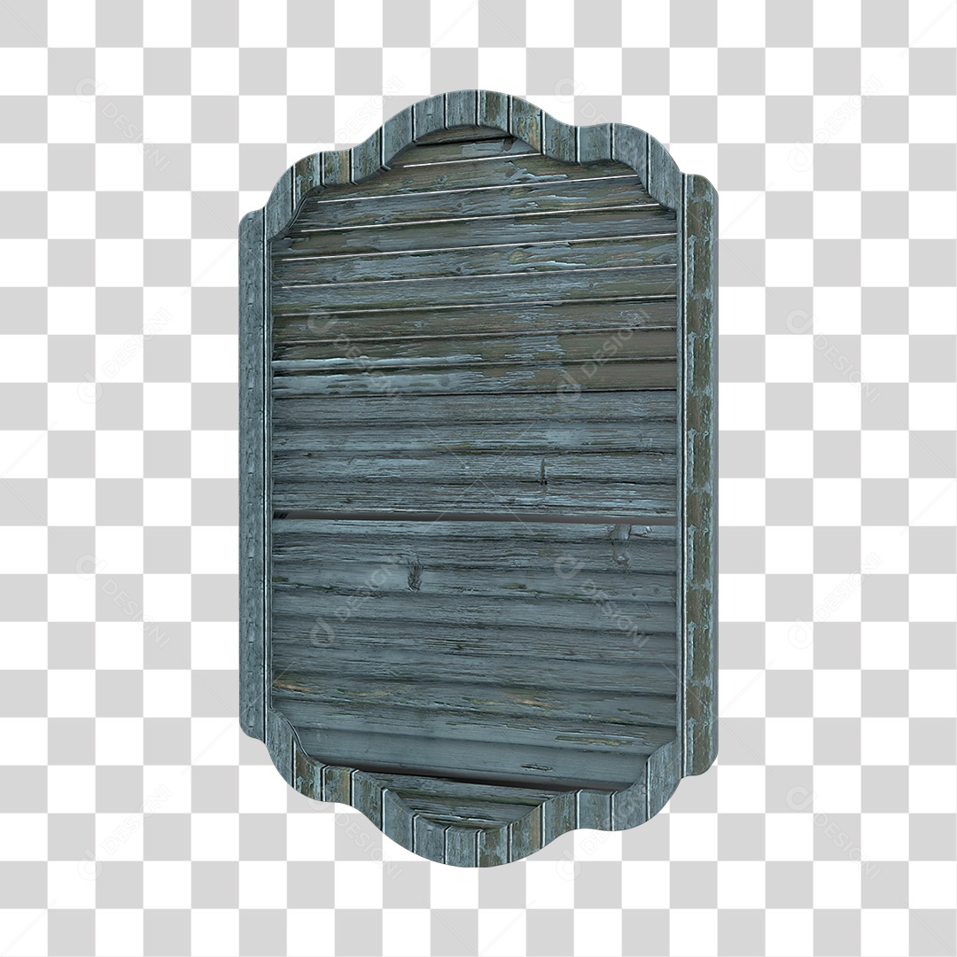 Janela de Madeira Placa PNG Transparente