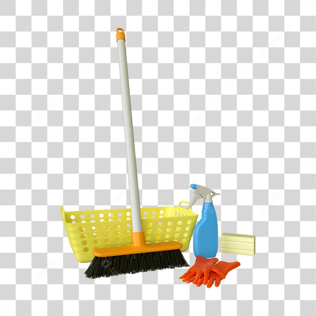 Artigos de Limpeza PNG Transparente