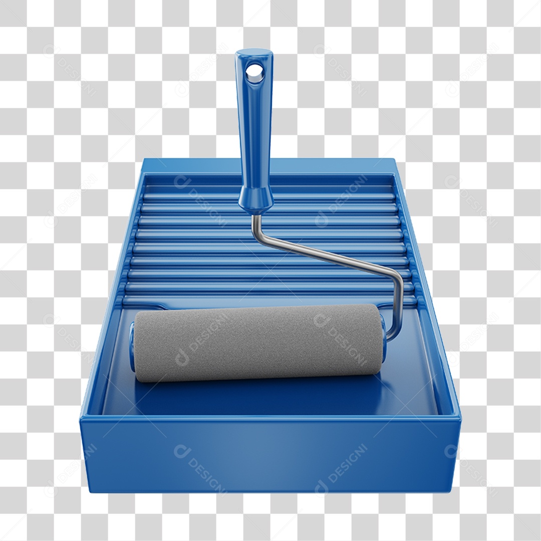 Transparent PNG Paint Brush 3D Element