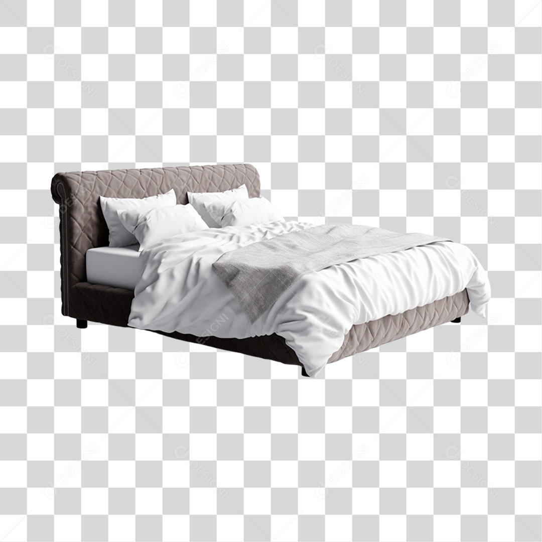 Cama confortável PNG Transparente