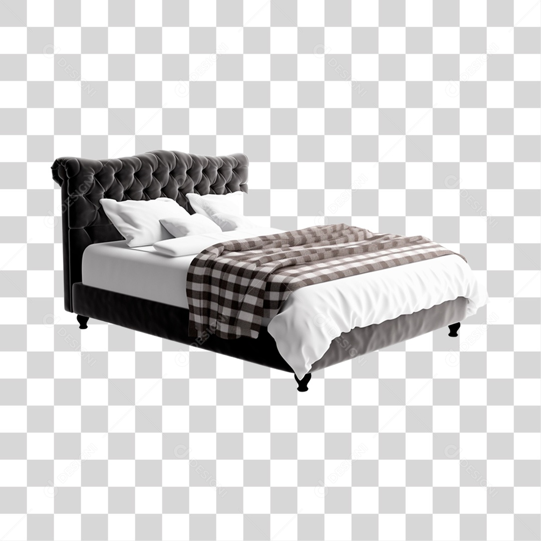Cama confortável PNG Transparente