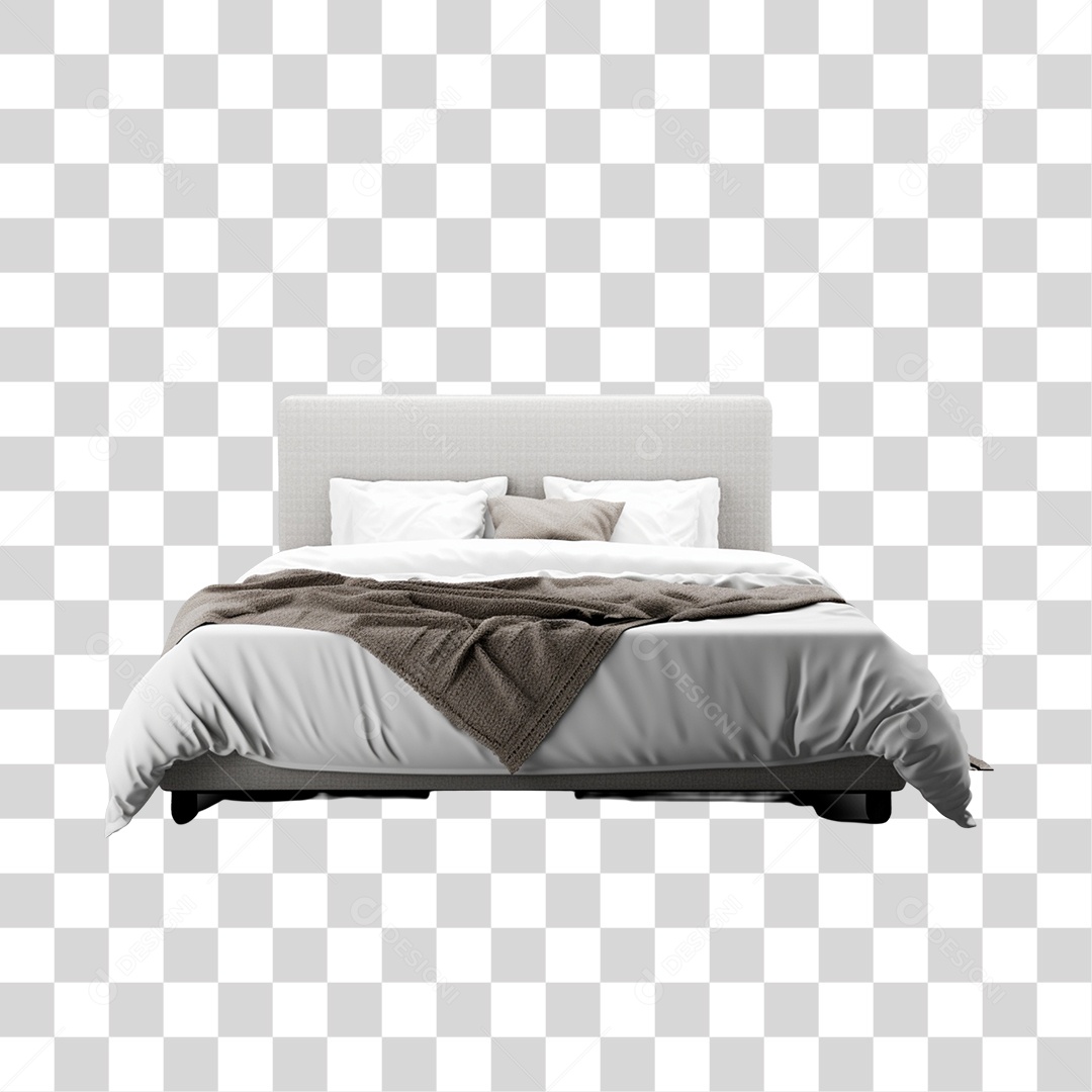 Cama confortável PNG Transparente
