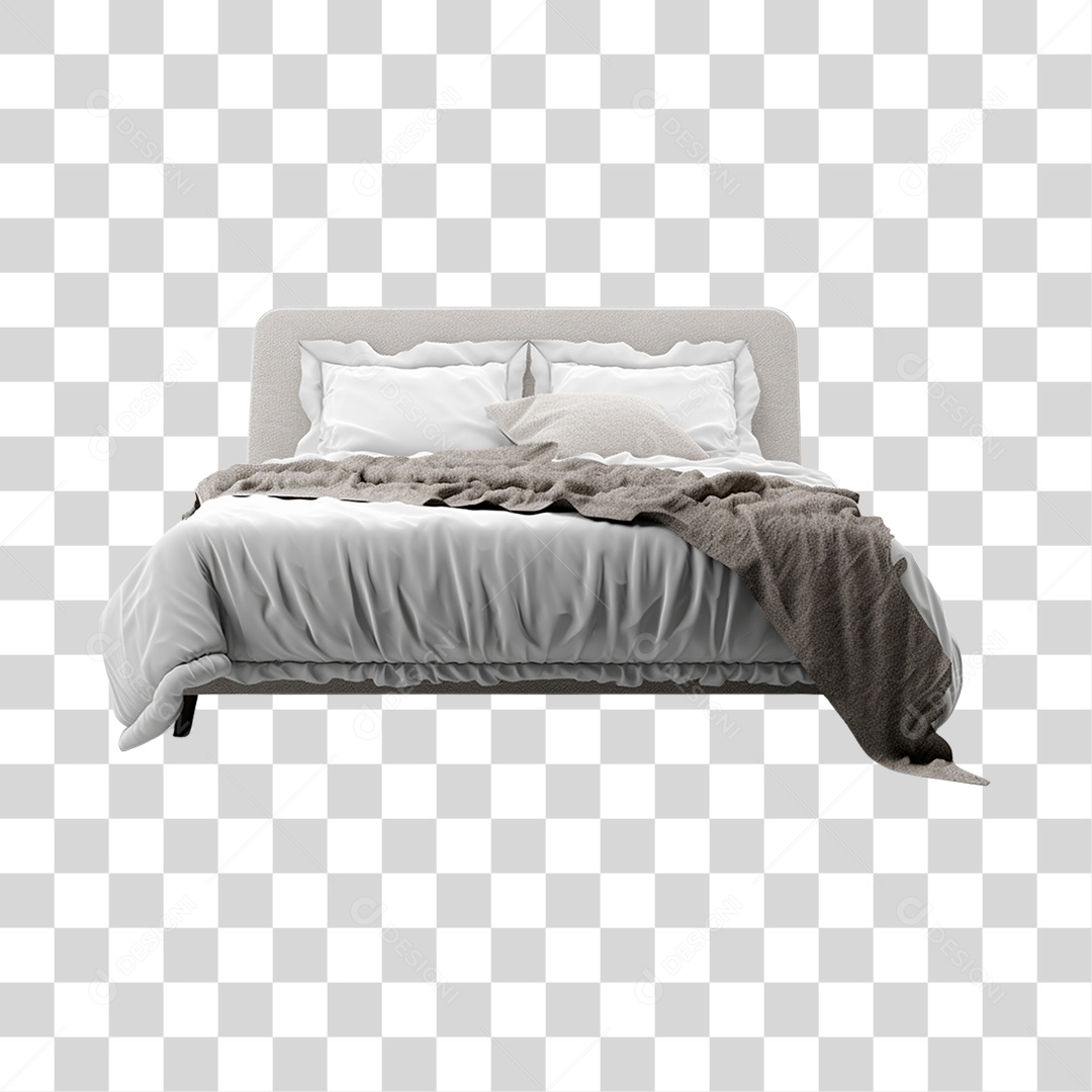 Cama confortável PNG Transparente