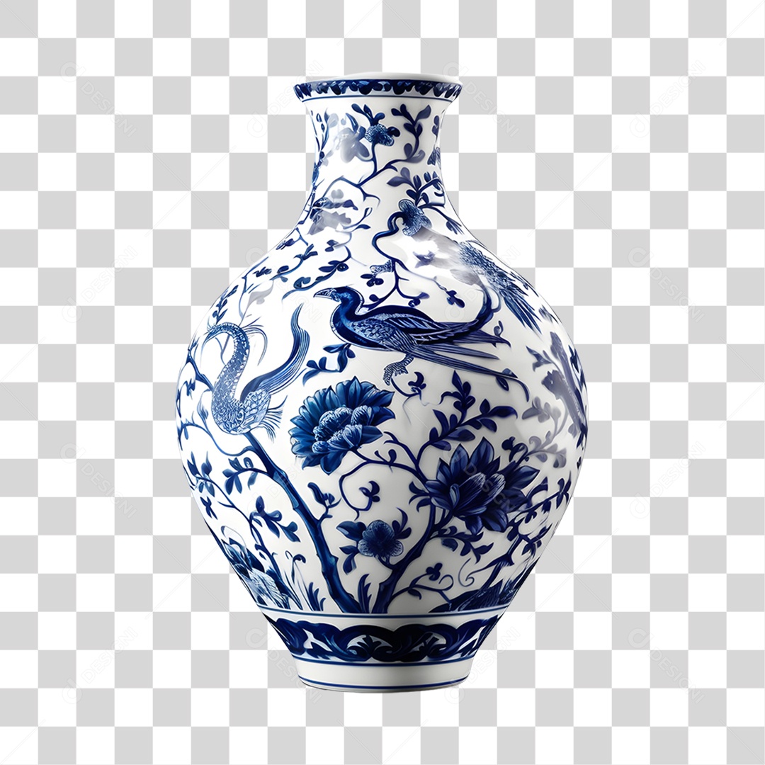 Vaso de Flores PNG Transparente