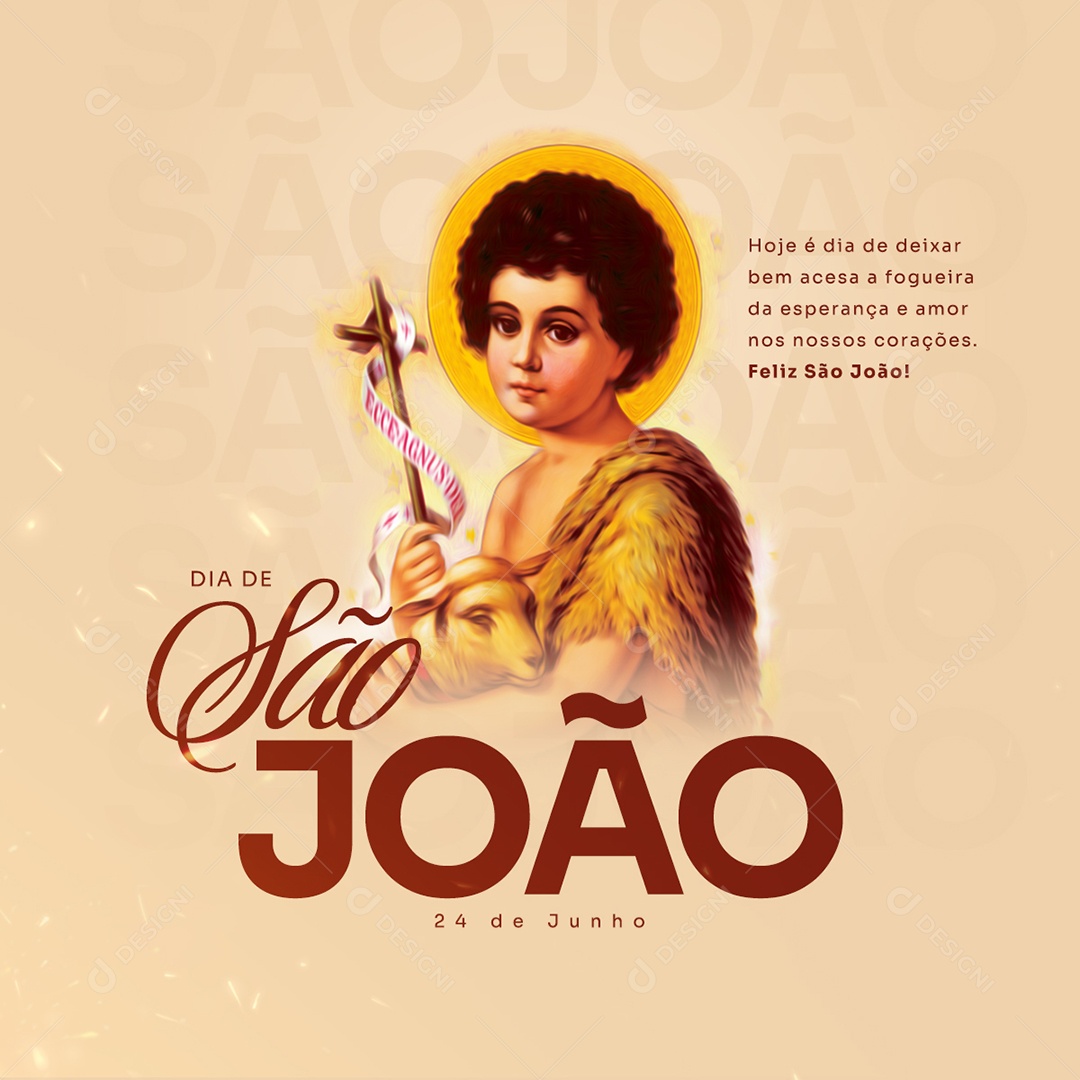 Social Media Dia De São João 24 De Junho PSD Editável