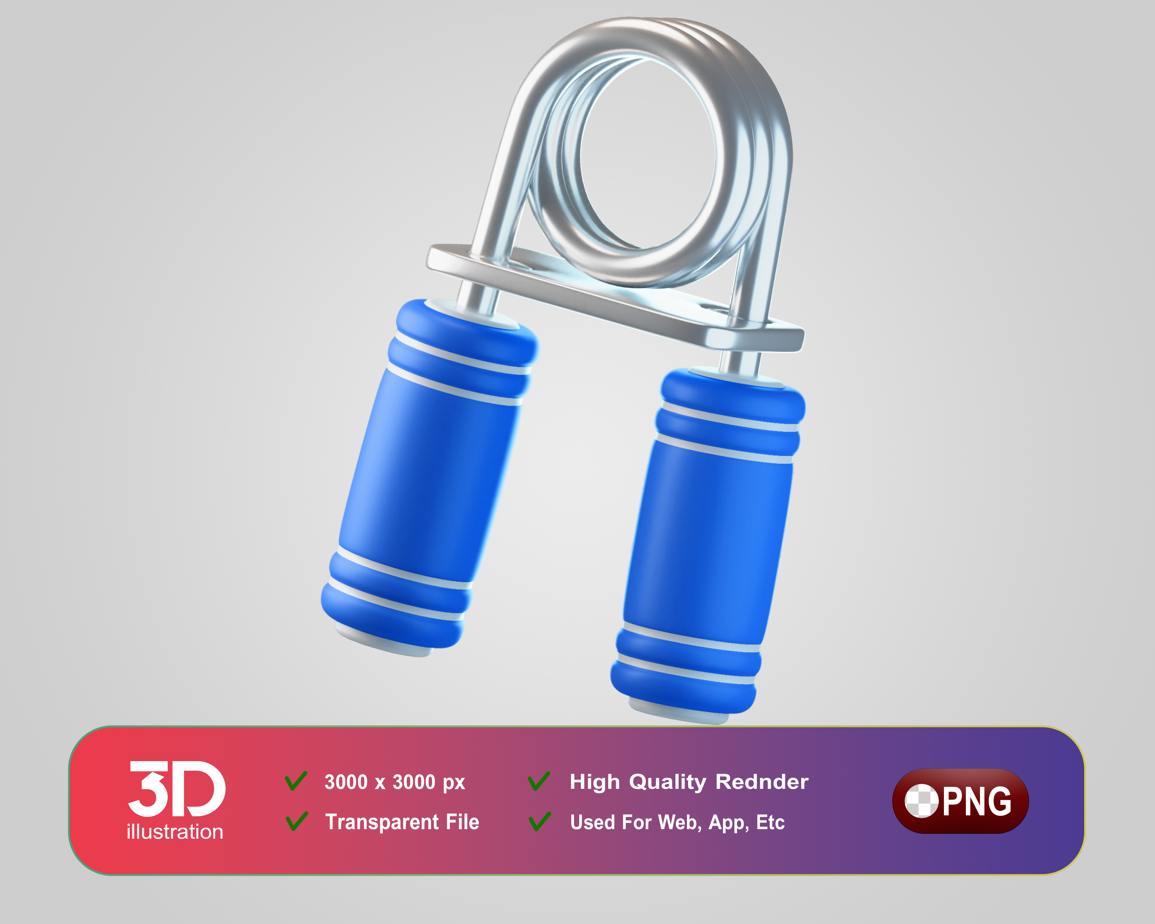 Aperto De Mão Elemento 3D De Academia Para Composição PSD