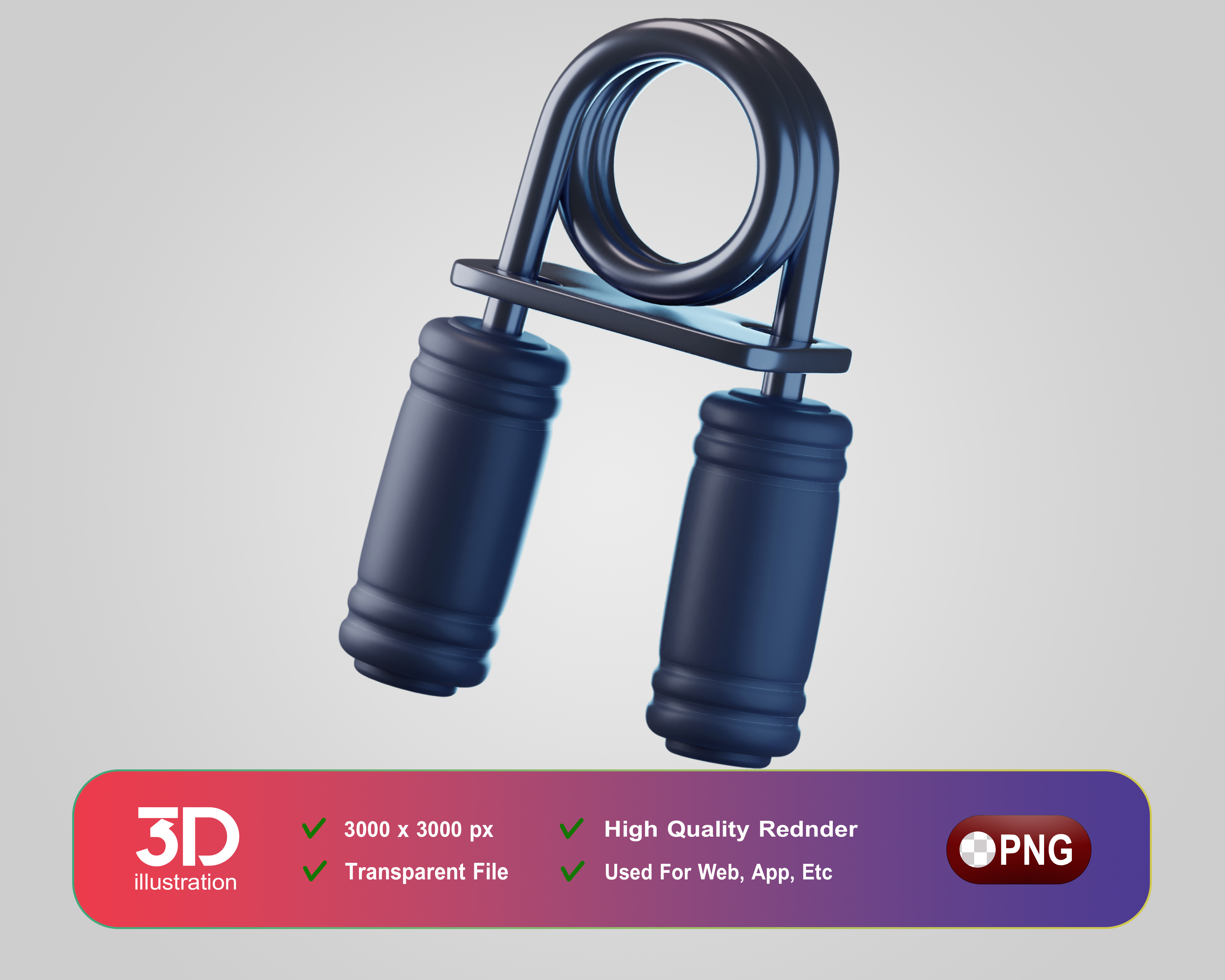 Aperto De Mão Elemento 3D De Academia Para Composição PSD