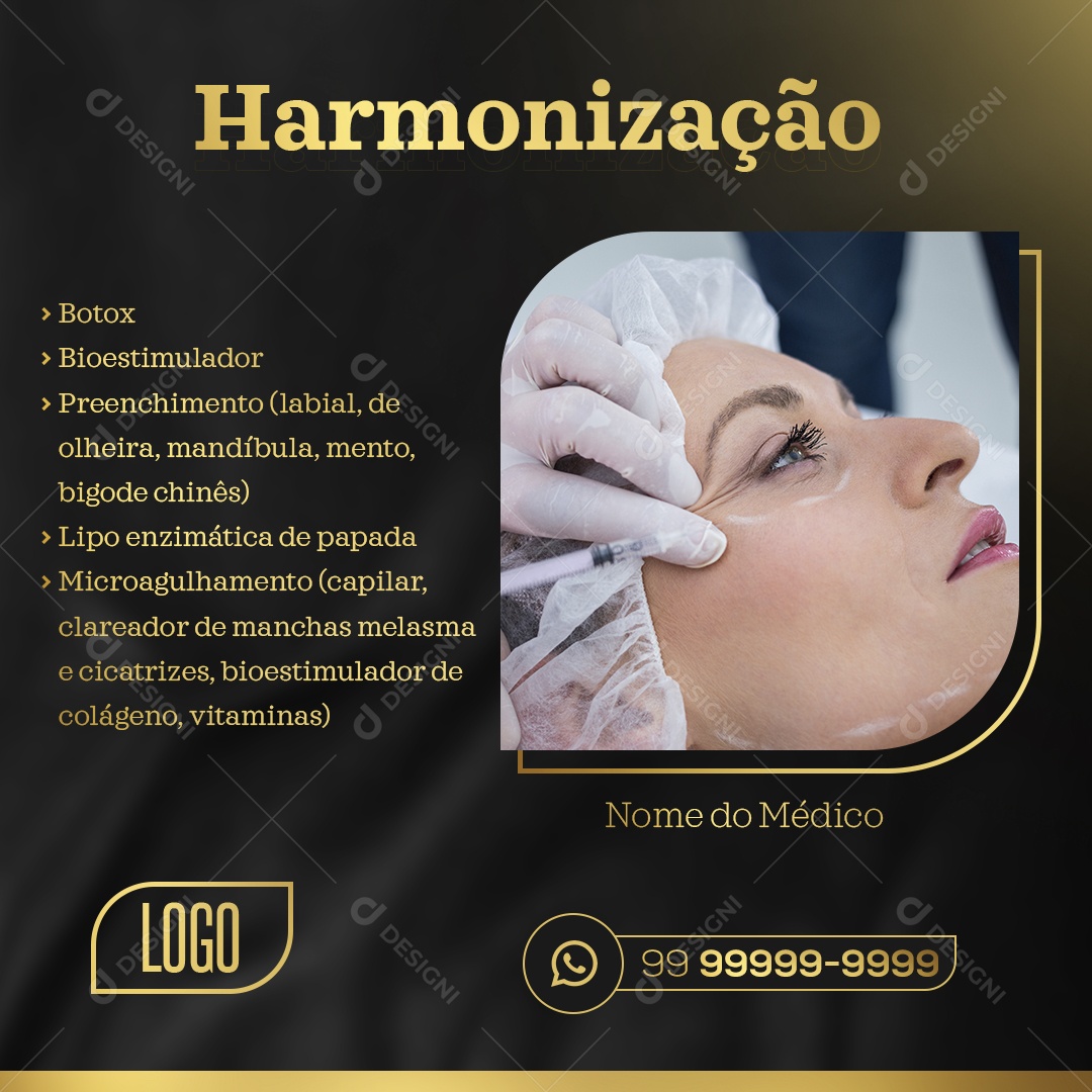 Social Media Harmonização PSD Editável