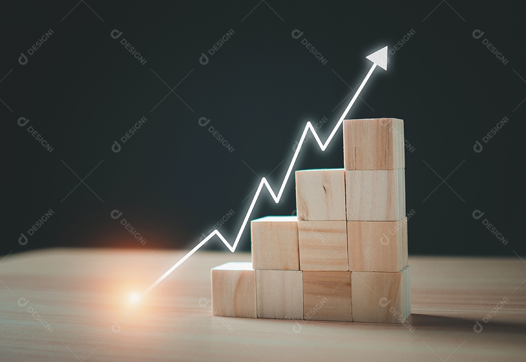 Negociação de ações. Finança. Investir. Negócios em crescimento.