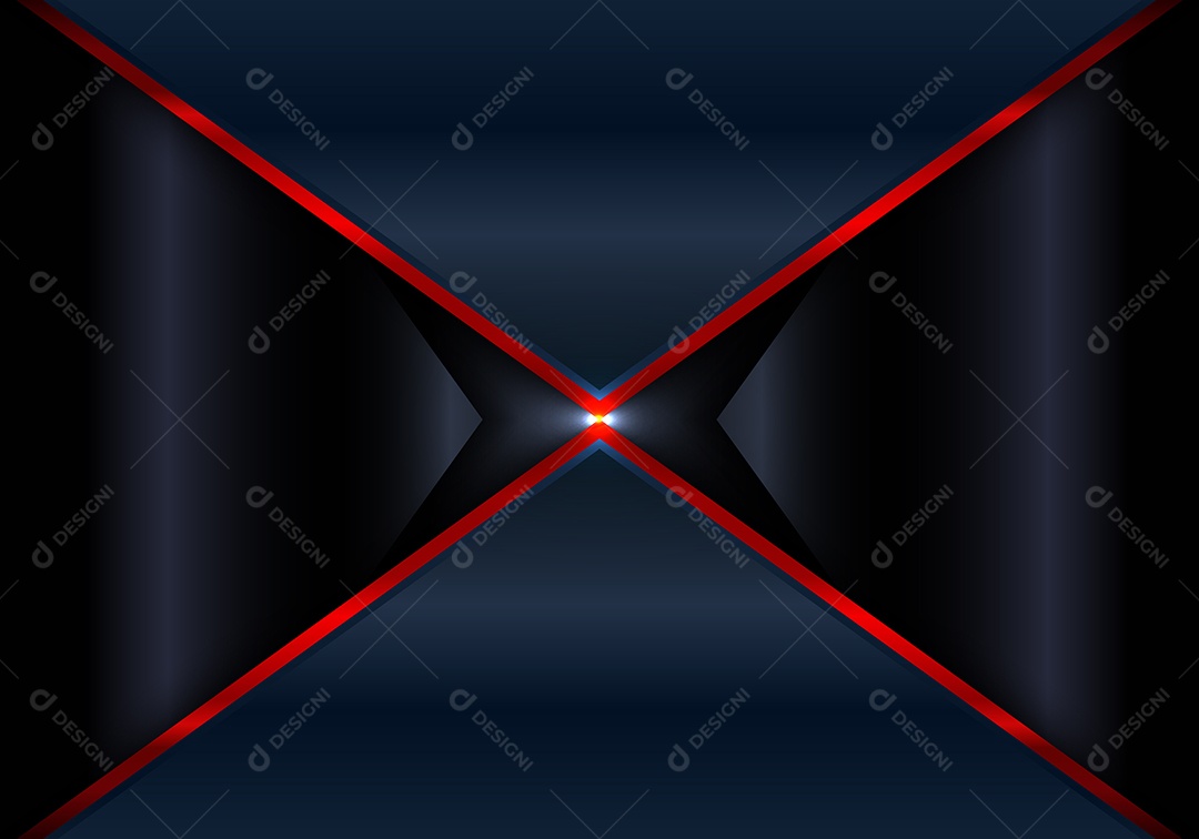 Cenário Fundo Abstrato Triângulo Azul Vetor EPS