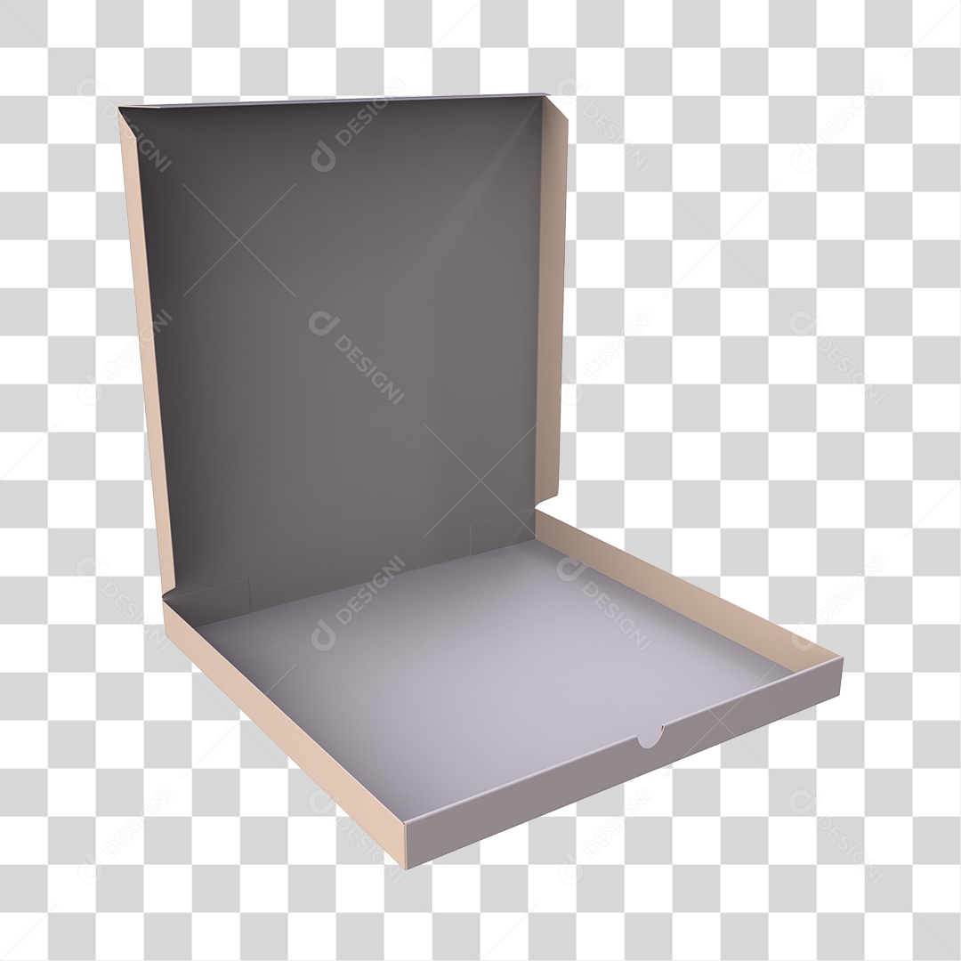 Caixa de Pizza PNG Transparente