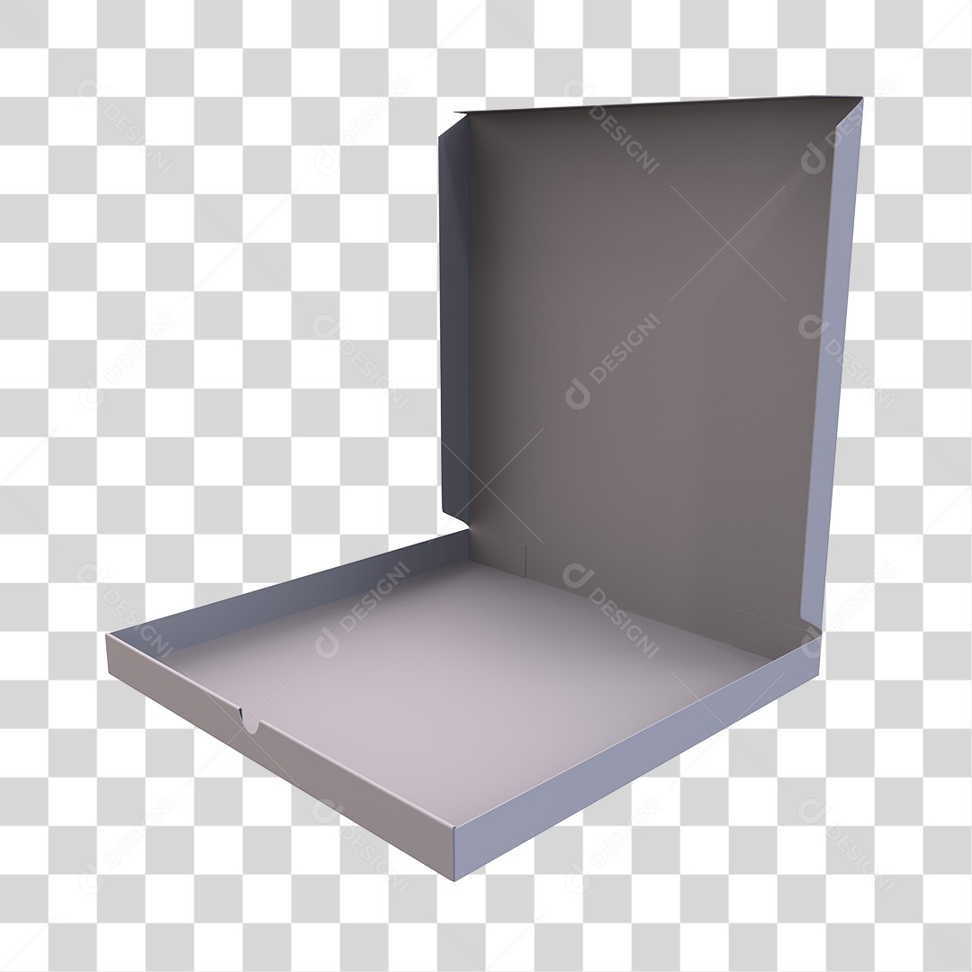 Caixa de Pizza PNG Transparente