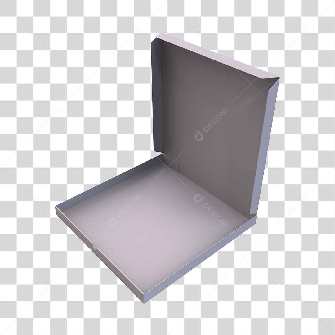 Caixa de Pizza PNG Transparente